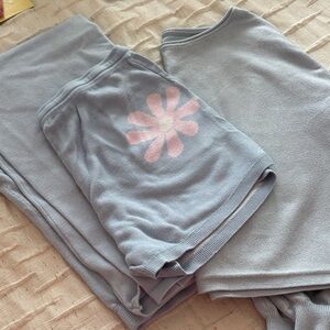 3 piece light blue  Lounge Set